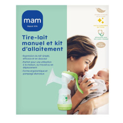 TIRE LAIT MANUEL + KIT D'ALLAITEMENT MAM