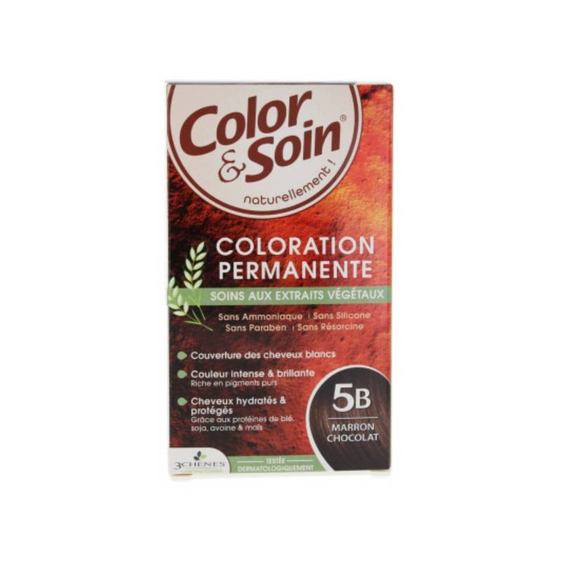 COLOR & SOIN  MARRON CHOCOLAT LES 3 CHENES 5B