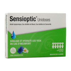 SENSIOPTIC UNIDOSES X10 BAUSCH + LOMB