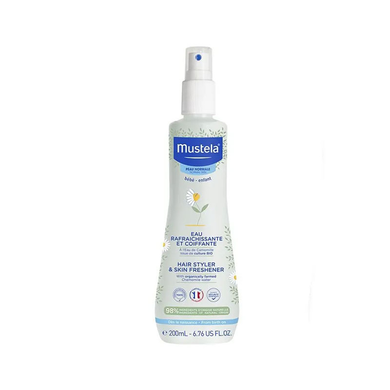 EAU RAFRAÎCHISSANTE et COIFFANTE BEBE 200ML MUSTELA EAU RAFRAÎCHISSANTE et COIFFANTE BEBE 200ML MUSTELA