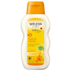 BEBE HUILE DE TOILETTE BABY CALENDULA BIO 200ML WELEDA