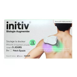 INITIV PATCH EPAULE  ANTI DOULEUR X3 SANOFI