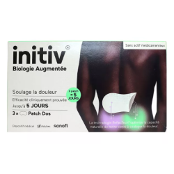 INITIV PATCH DOS ANTI DOULEUR X3 SANOFI