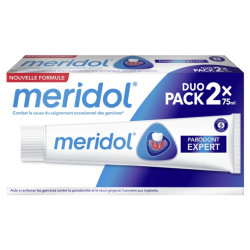 PARODONT EXPERT DENTIFRICE PROTECTION GENCIVES LOT DE 2 X 75ML MERIDOL