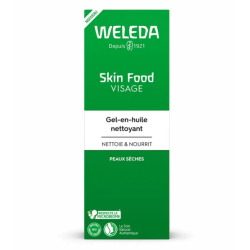 SKIN FOOD GEL en HUILE NETTOYANT VISAGE BIO 75ML WELEDA