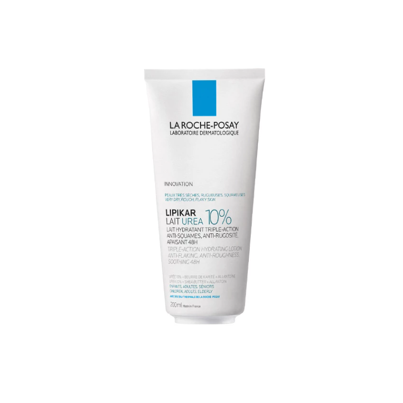 LIPIKAR LAIT HYDRATANT 10% UREA CORPS 200ML LA ROCHE POSAY