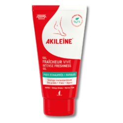 GEL FRAÎCHEUR VIVE INTENSE 75ML PIEDS ECHAUFFES + FATIGUES AKILEINE