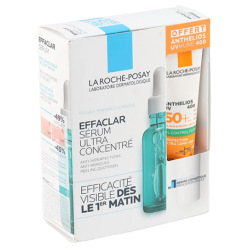 EFFACLAR SERUM ULTRA CONCENTRÉ 30ML + ANTHELIOS UVMUNE 400 SPF 50+ OFFERT LA ROCHE POSAY