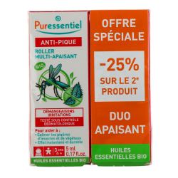 ANTI PIQUE ROLLER MULTI APAISANT DUO 2 X 5ML BIO PURESSENTIEL