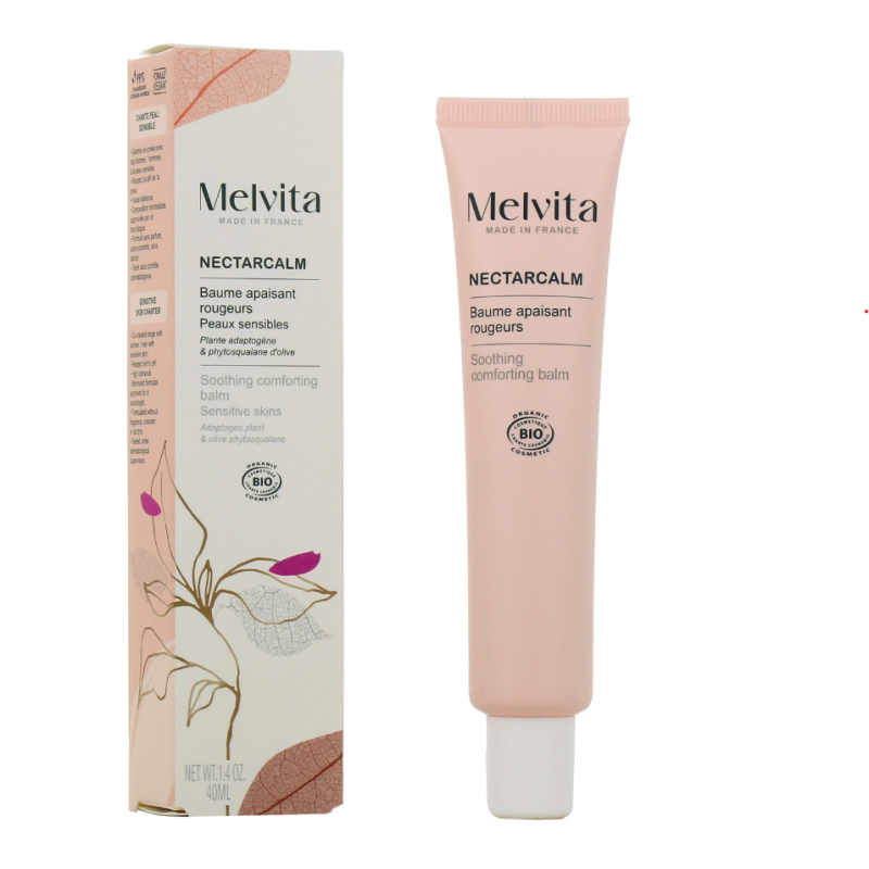 NECTARCALM BAUME APAISANT ROUGEURS BIO 40ML MELVITA NECTARCALM BAUME APAISANT ROUGEURS BIO 40ML MELVITA