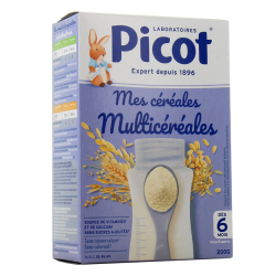 MES CEREALES MULTICEREALES DES 6 MOIS PICOT