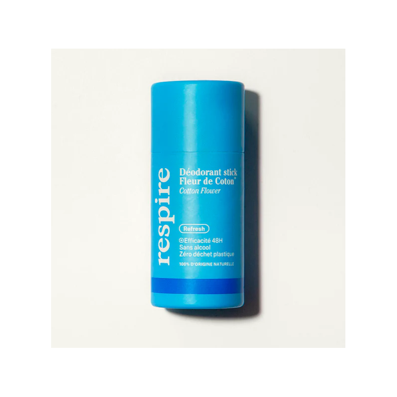 RESPIRE DEODORANT STICK BIO FLEUR DE COTON 50G
