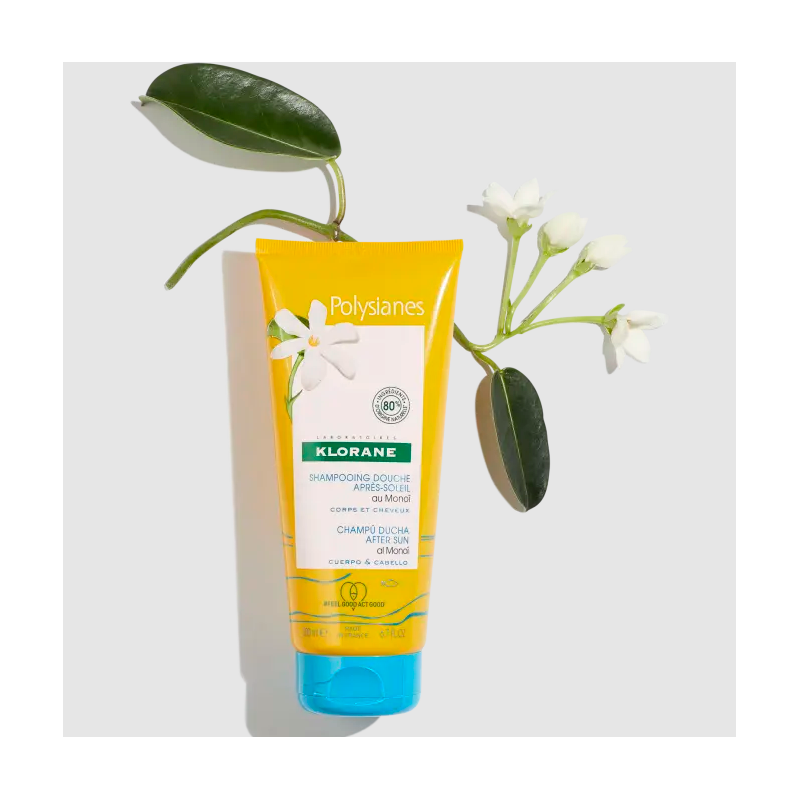 POLYSIANES SHAMPOOING DOUCHE APRES SOLEIL 200ML KLORANE POLYSIANES SHAMPOOING DOUCHE APRES SOLEIL 200ML KLORANE