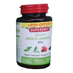 BRÛLE GRAISSE QUATUOR BIO X180 SUPER DIET