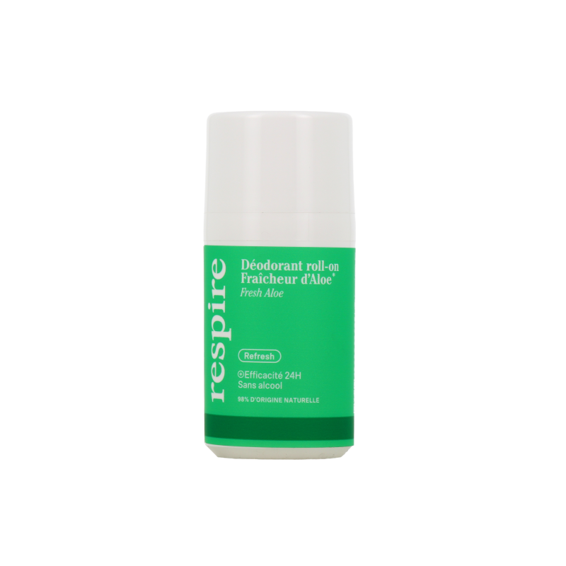 RESPIRE DEODORANT ROLL ON 24H BIO FRAÎCHEUR D'ALOE 50ML