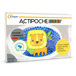 ACTIPOCHE COUSSIN THERMIQUE CHAUD FROID JUNIOR Forme Lion COOPER