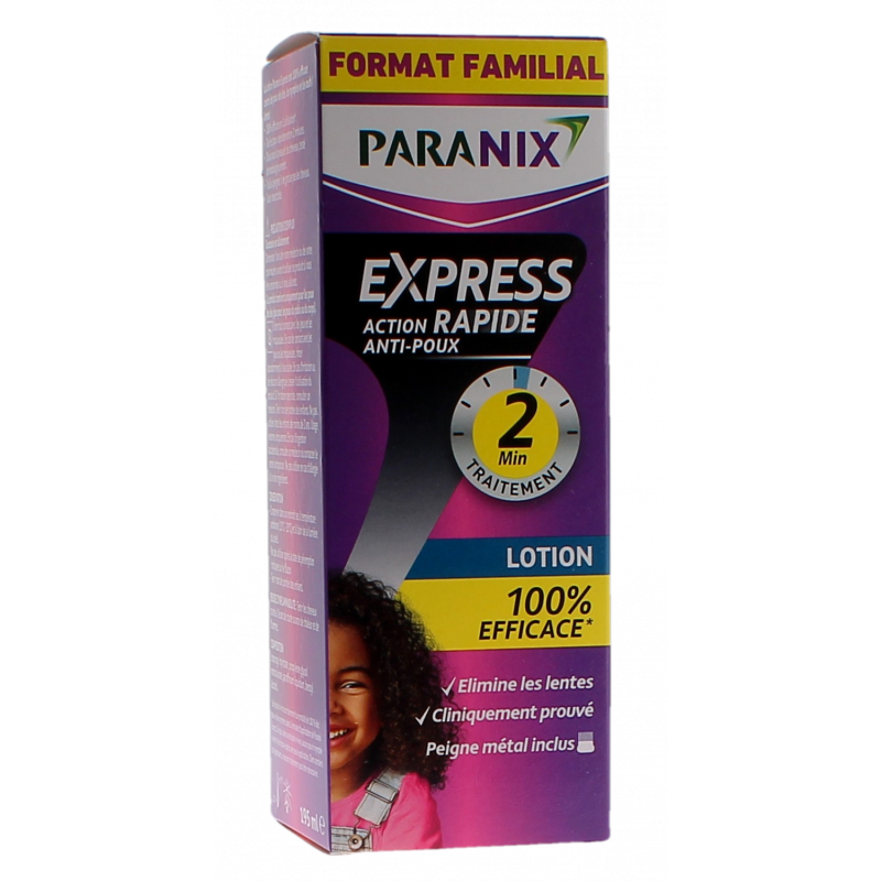 PARANIX EXPRESS LOTION ANTIPOUX 195 ml PARANIX EXPRESS LOTION ANTIPOUX 195 ml