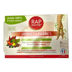 RAP PHYTO JAMBES LEGERES COMPLEMENT ALIMENTAIRE 30 GELULES IPRAD