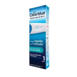 TEST DE GROSSESSE DETECTION RAPIDE CLEARBLUE