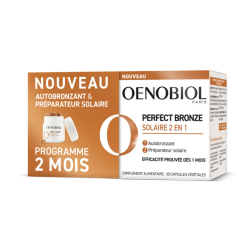SOLAIRE PERFECT BRONZE AUTOBRONZANT 2X30 CAPSULES OENOBIOL