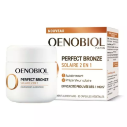 SOLAIRE PERFECT BRONZE AUTOBRONZANT 30 CAPSULES OENOBIOL