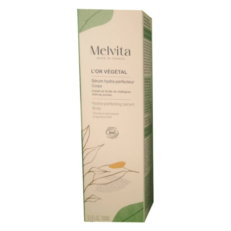 L'OR VEGETAL SERUM HYDRA PERFECTEUR CORPS BIO 100ML MELVITA L'OR VEGETAL SERUM HYDRA PERFECTEUR CORPS BIO 100ML MELVITA