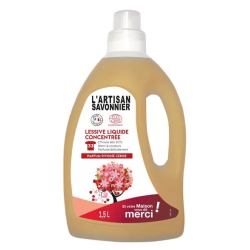 ARTISAN SAVONNIER LESSIVE LIQUIDE CONCENTRÉE 1,5 LITRE GRAVIER