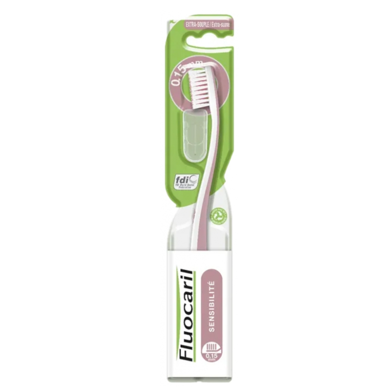 BROSSE à DENTS SENSIBILITÉ EXTRA SOUPLE 0.15 MM FLUOCARIL