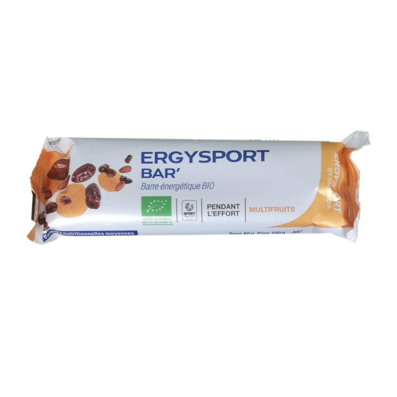 ERGYSPORT BAR' MULTIFRUITS 40G NUTERGIA