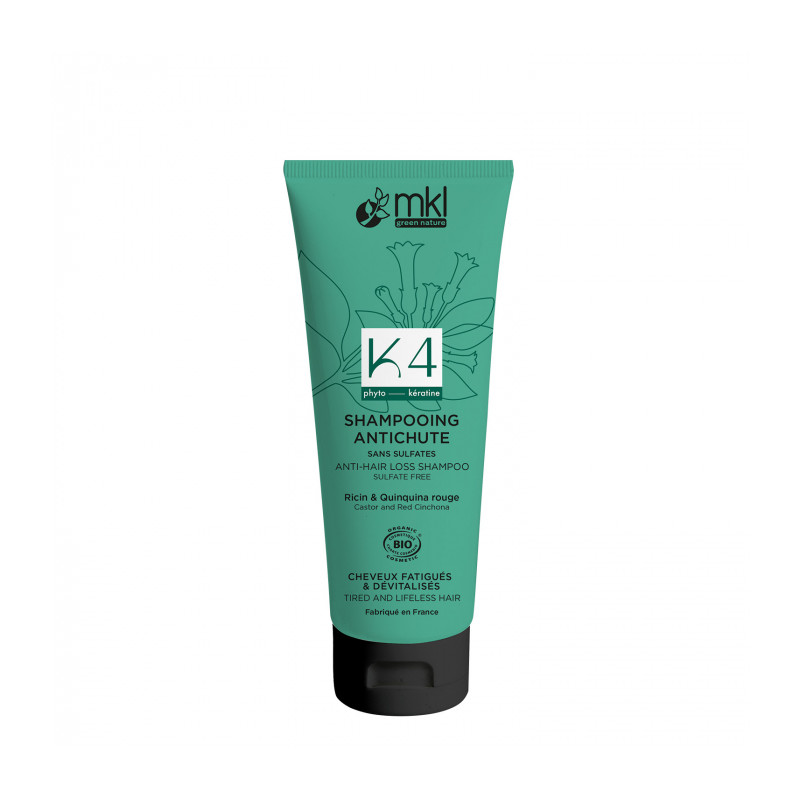 SHAMPOOING ANTICHUTE K4 250ML BIO MKL GREEN NATURE SHAMPOOING ANTICHUTE K4 250ML BIO MKL GREEN NATURE