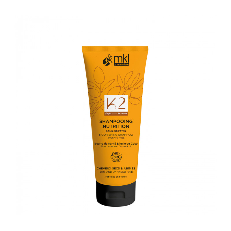 SHAMPOOING NUTRITION K2 250ML BIO MKL GREEN NATURE SHAMPOOING NUTRITION K2 250ML BIO MKL GREEN NATURE