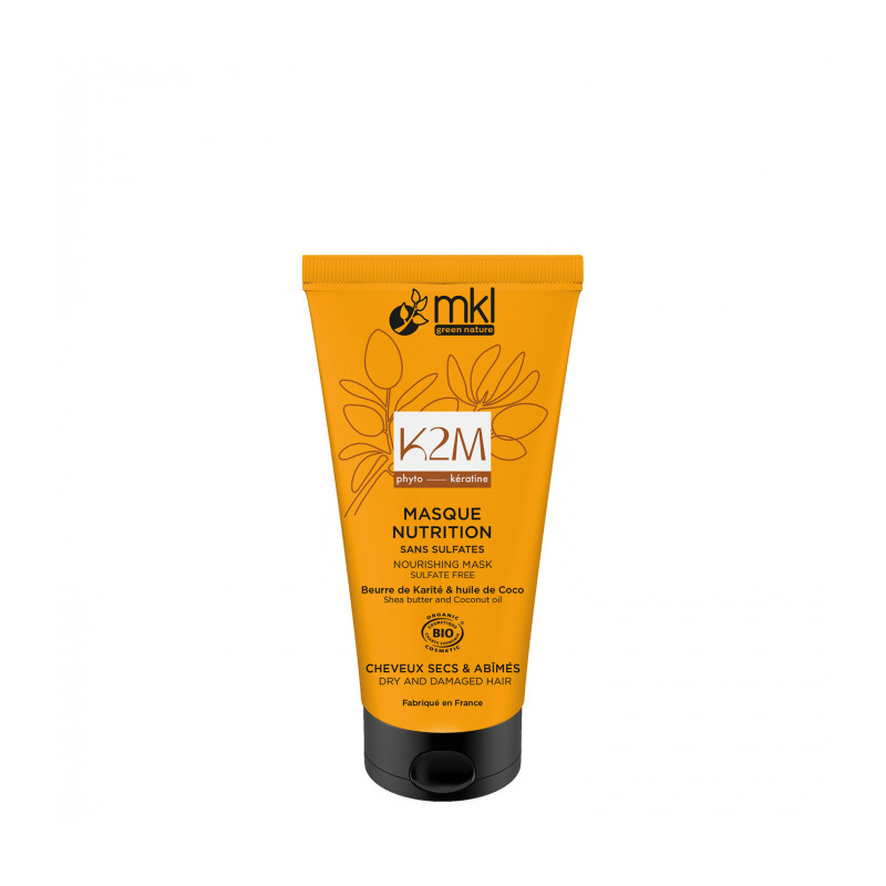 MASQUE NUTRITION CHEVEUX K2M 150ML BIO MKL GREEN NATURE