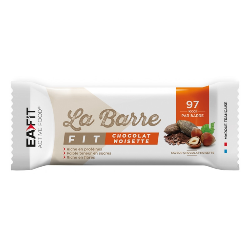BARRE FIT Saveur CHOCOLAT NOISETTE 28G EAFIT BARRE FIT Saveur CHOCOLAT NOISETTE 28G EAFIT