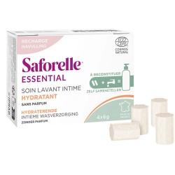 ESSENTIAL SOIN LAVANT INTIME HYDRATANT RECHARGE à reconstituer 4x6G SAFORELLE