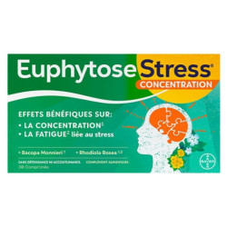 EUPHYTOSE STRESS CONCENTRATION 30 COMPRIMES BAYER