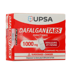DAFALGANTABS 1000MG 8 COMPRIMES UPSA