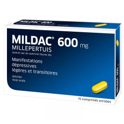 MILDAC 600MG MILLEPERTUIS X15  MEDIFLOR