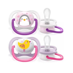 SUCETTES ULTRA AIR ANIMALS 0 - 6 mois AVENT