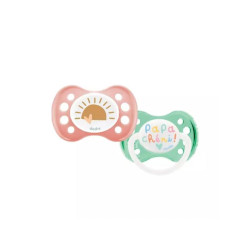 SUCETTES ANATOMIQUES 0- 6 mois X2 DODIE
