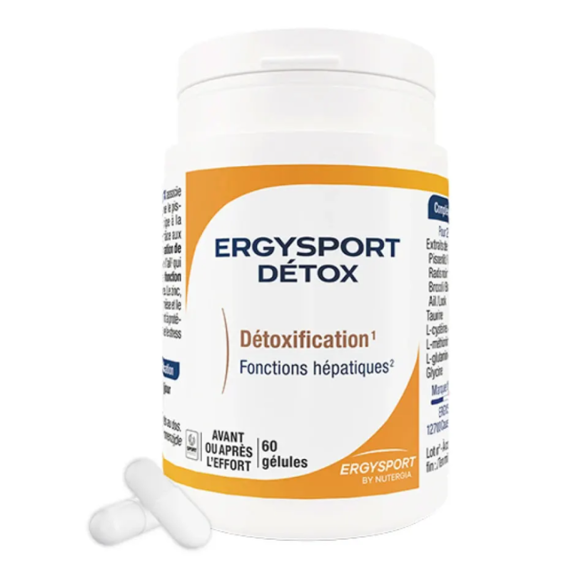 ERGYSPORT DETOX 60 GELULES NUTERGIA