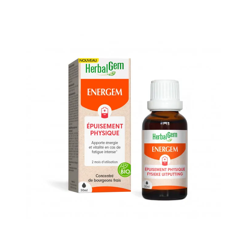 ENERGEM EPUISEMENT PHYSIQUE BIO 30ML HERBALGEM