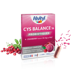 CYS BALANCE 36 X15 GELULES ALVITYL
