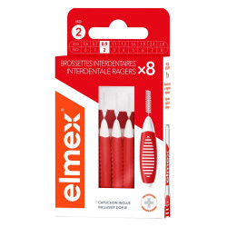 BROSSETTES INTERDENTAIRES ISO 2 X8 ELMEX