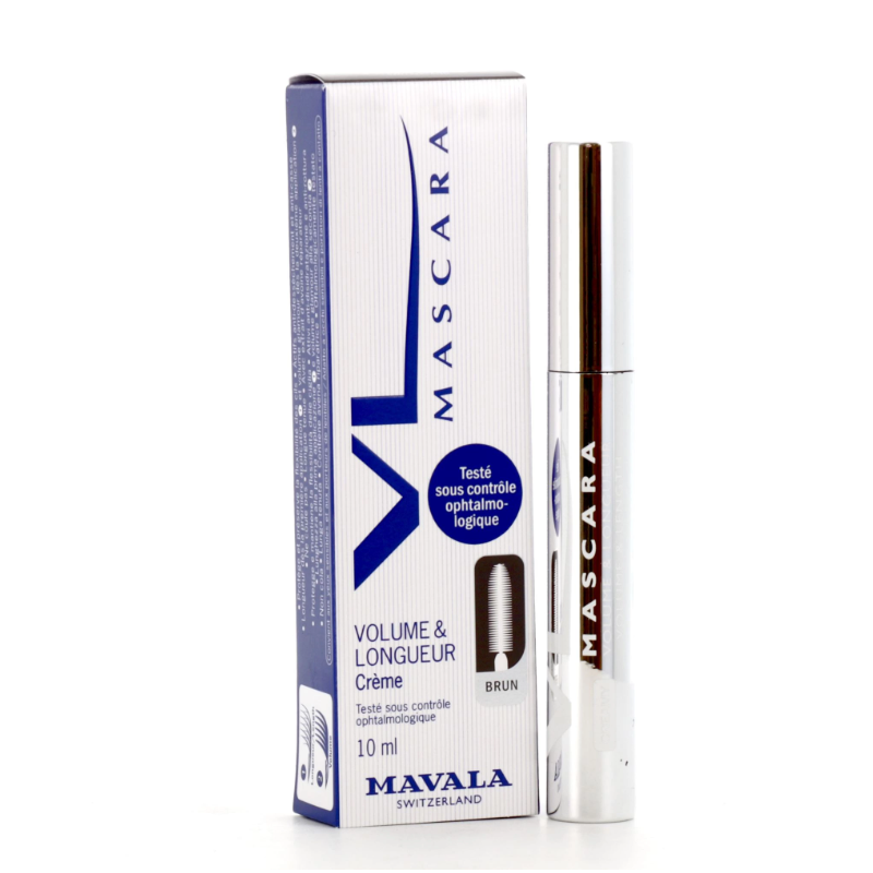 MASCARA CREME VOLUME ET LONGUEUR MARRON 10ML MAVALA MASCARA CREME VOLUME ET LONGUEUR MARRON 10ML MAVALA