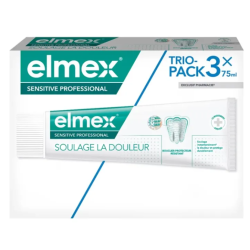 DENTIFRICE SENSITIVE PROFESSIONAL TRIO PACK 3 X 75ML ELMEX