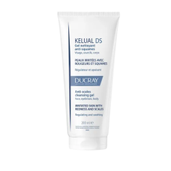 KELUAL DS GEL NETTOYANT ANTI SQUAMES 200ML DUCRAY