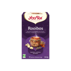 INFUSION ROOIBOS BIO 17 SACHETS YOGI TEA