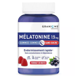 MELATONINE 1,9 mg 60 GUMMIES GRANIONS