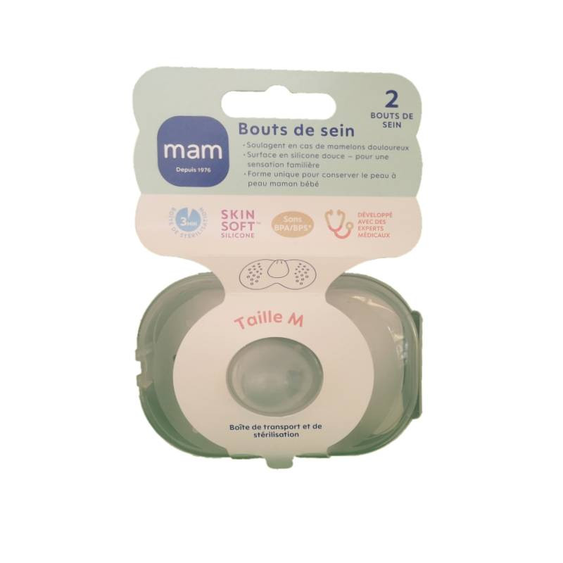 BOUTS DE SEIN ALLAITEMENT x2 TAILLE M MAM BOUTS DE SEIN ALLAITEMENT x2 TAILLE M MAM