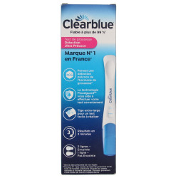 TEST DE GROSSESSE DETECTION ULTRA PRECOCE CLEARBLUE X1